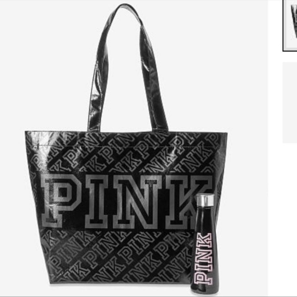 VS Pink Tote & Water Bottle